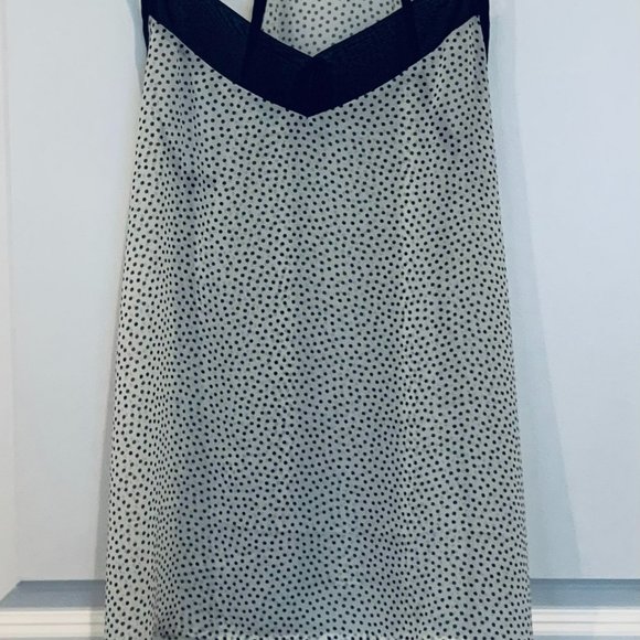 Sheer Polka Dot Cami - Picture 2 of 7